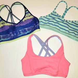 Ivivva Girls Sport Training Bras Size 12